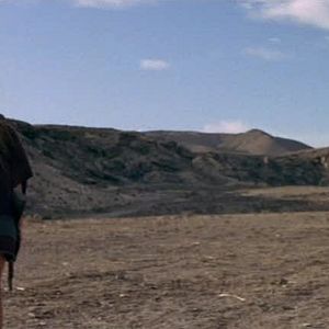 Bilder In einem Sattel mit dem Tod