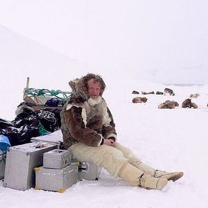 Bilder Spuren im Eis