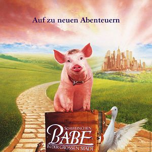 Bilder Schweinchen Babe in der großen Stadt