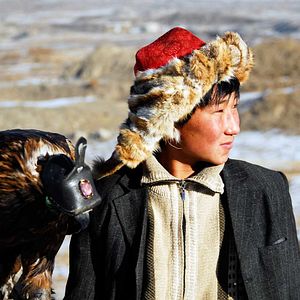 Bilder Eagle hunter’s son