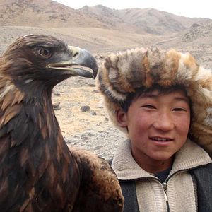 Bilder Eagle hunter’s son