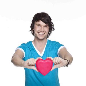 Bilder Hand aufs Herz