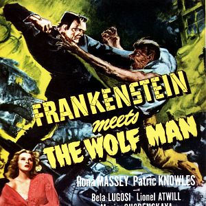 Bilder Frankenstein trifft den Wolfsmenschen