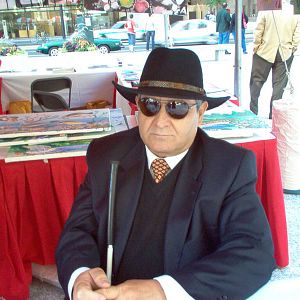 Bilder Der mit den Fingern sieht