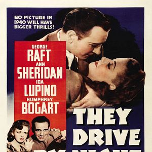 Bilder Sie fuhren bei Nacht