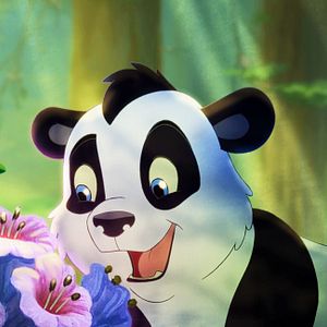 Bilder Kleiner starker Panda