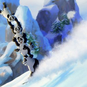 Bilder Kleiner starker Panda