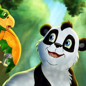 Bilder Kleiner starker Panda