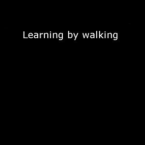 Bilder Learning by walking