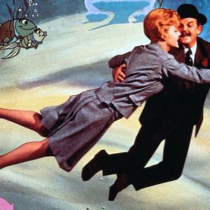 Bilder Die tollkühne Hexe in ihrem fliegenden Bett