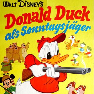 Bilder Donald Duck als Sonntagsjäger