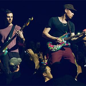Bilder Coldplay Live 2012