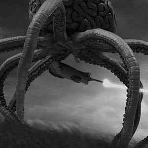 Bilder Angriff des Hirnsauger-Riesenmonsters aus dem Weltall