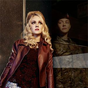 Bilder Eine Frau an der Front