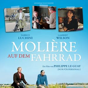 Bilder Molière auf dem Fahrrad