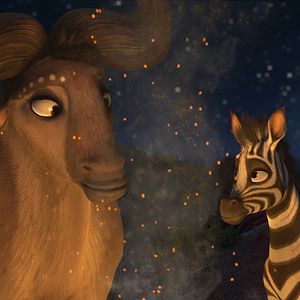 Bilder Khumba - Das Zebra ohne Streifen am Popo