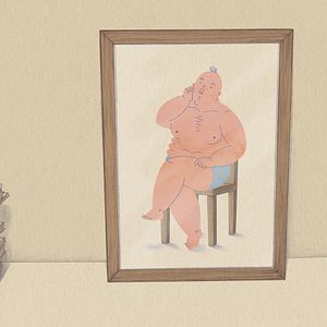 Bilder Man On The Chair