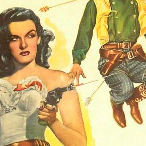 Bilder Sein Engel mit den zwei Pistolen