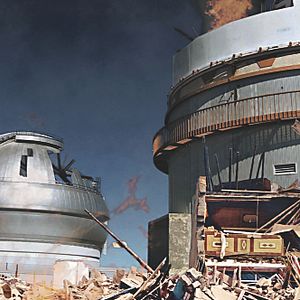 Bilder Asteroid vs Earth