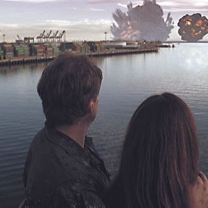 Bilder Asteroid vs Earth