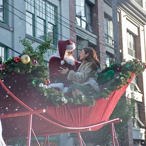 Bilder Love at the Thanksgiving Day Parade