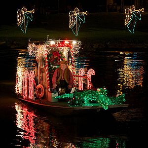 Bilder Christmas on the Bayou