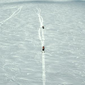 Bilder Mädchen im Eis