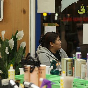 Bilder Ein Papagei im Eiscafé