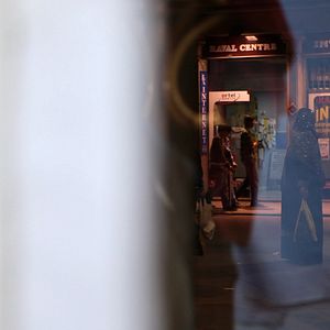 Bilder Ein Papagei im Eiscafé