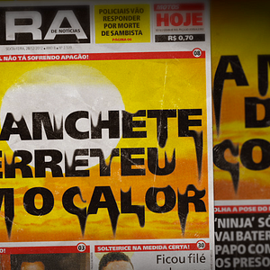 Bilder Meia Hora e as Manchetes que Viram Manchete