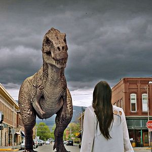 Bilder Cowboys Vs. Dinosaurs