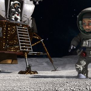 Bilder Einmal Mond und zurück