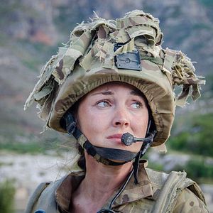 Bilder Eine Frau an der Front