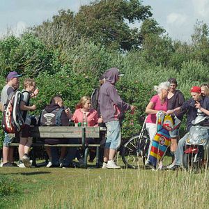 Bilder Fight on a swedish beach