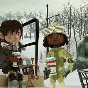 Bilder Cleo und die Schneeballschlacht