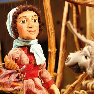 Bilder Die Weihnachtsgeschichte in einer Inszenierung der Augsburger Puppenkiste