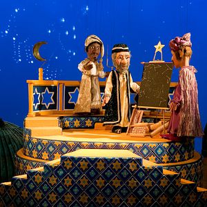 Bilder Die Weihnachtsgeschichte in einer Inszenierung der Augsburger Puppenkiste