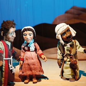 Bilder Die Weihnachtsgeschichte in einer Inszenierung der Augsburger Puppenkiste