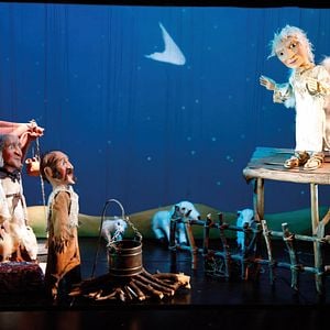 Bilder Die Weihnachtsgeschichte in einer Inszenierung der Augsburger Puppenkiste