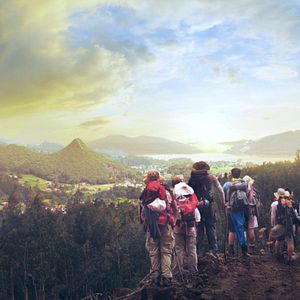 Bilder Footprints: The Path of Your Life