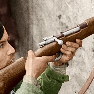 Bilder España en dos trincheras. La guerra civil en color