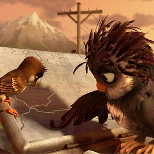 Bilder Überflieger - Kleine Vögel, großes Geklapper