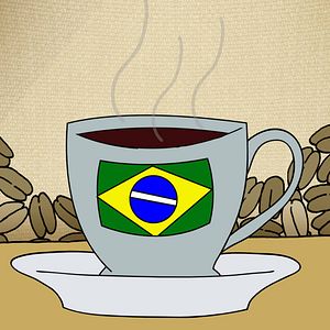 Bilder Café, um Dedo de Prosa