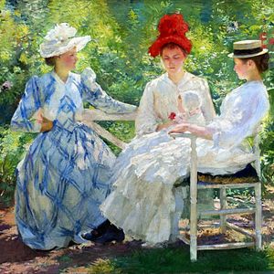 Bilder Der Künstlergarten: Der amerikanische Impressionismus