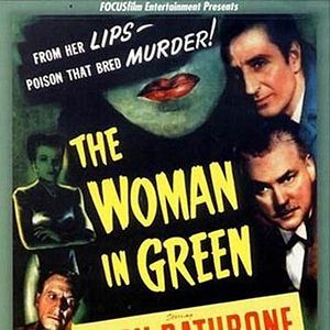 Bilder The woman in green