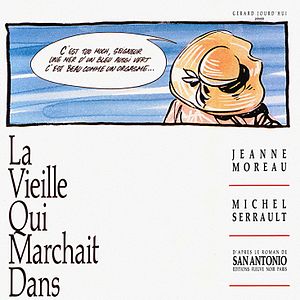 Bilder Die Dame, die im Meer spazierte