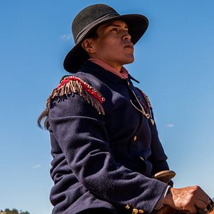 Bilder Die Frau, die vorausgeht