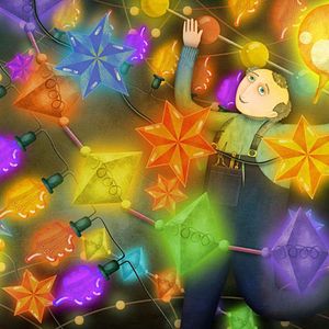 Bilder Mimi & Lisa, les lumières de Noël