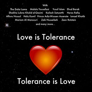 Bilder Love is Tolerance – Tolerance Is Love