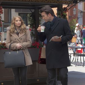 Bilder Weihnachtszauber - Ein Kuss kommt selten allein